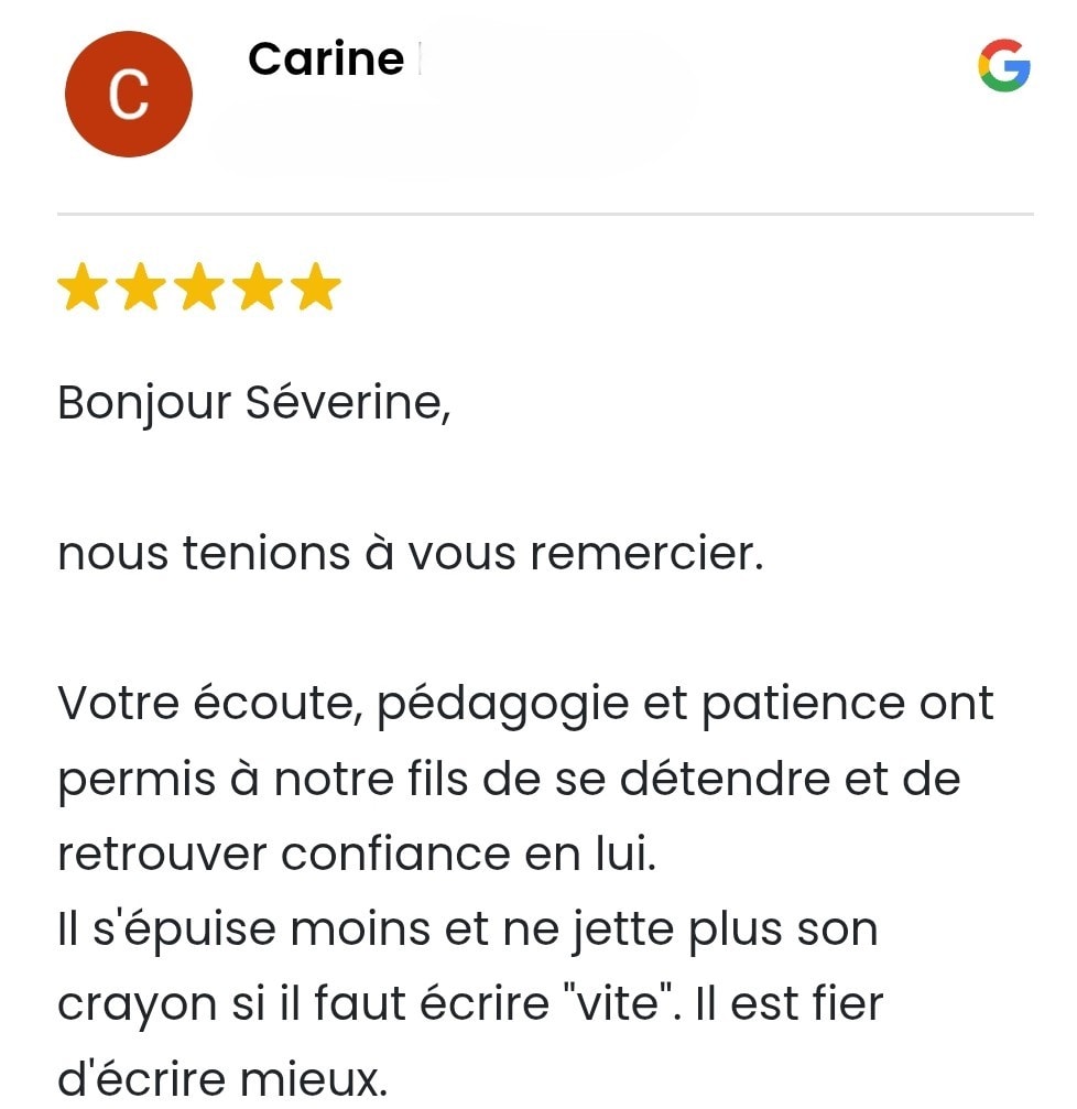 Témoignage de Carine