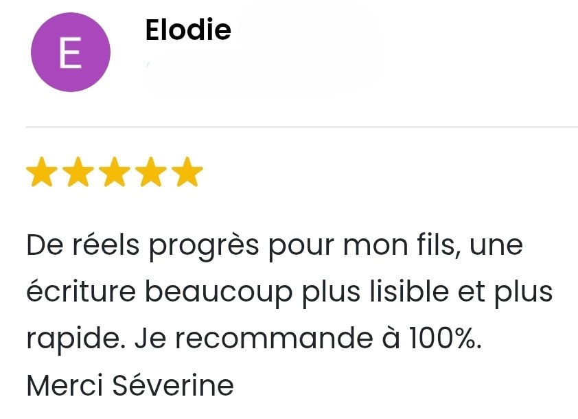 Témoignage d'Elodie